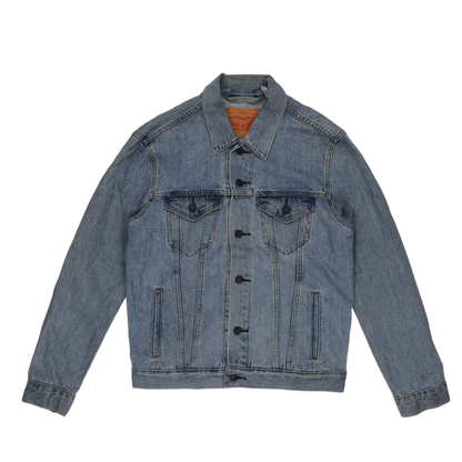 Levi's 72334 Blue Denim Trucker Jacket Men's Medium Cotton Vintage