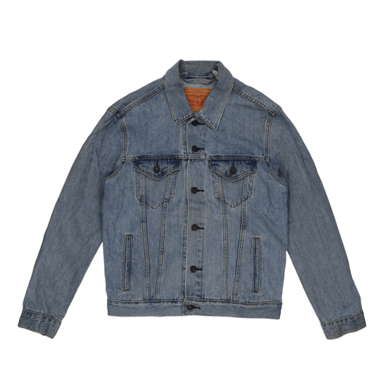 Levi's 72334 Blue Denim Trucker Jacket Men's Medium Cotton Vintage