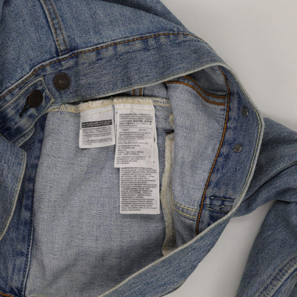 Levi's 72334 Blue Denim Trucker Jacket Men's Medium Cotton Vintage