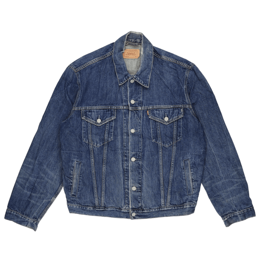 Levi's Vintage Denim Trucker Jacket Blue XL Cotton