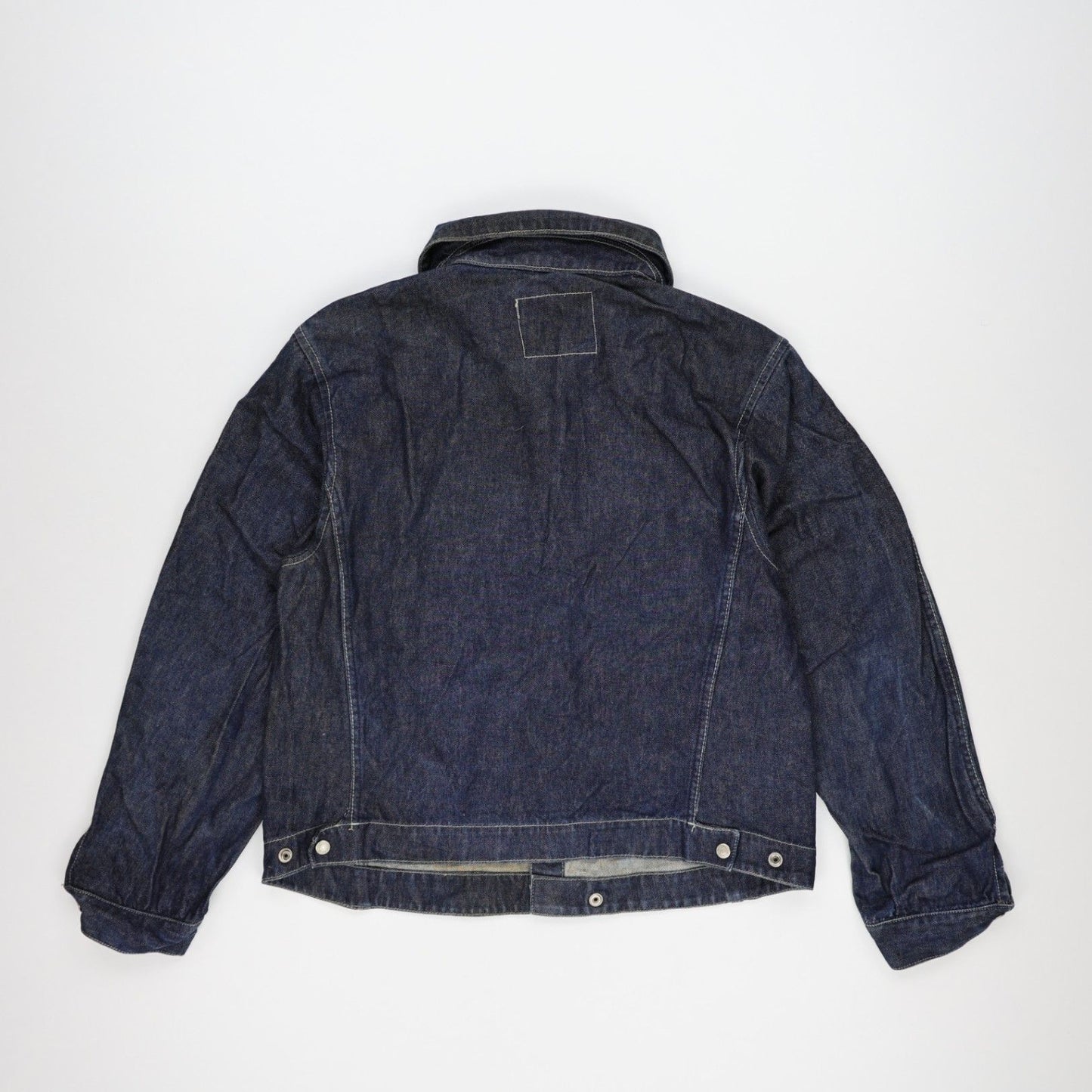 Levi's Engineered Jeans Vintage Denim Jacket Blue Large 100 Percent Cotton Collared