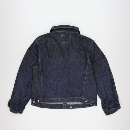 Levi's Engineered Jeans Vintage Denim Jacket Blue Large 100 Percent Cotton Collared
