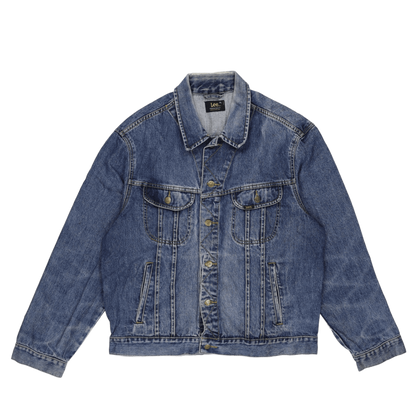 Lee Vintage Rider Denim Jacket Blue XL Cotton Mens