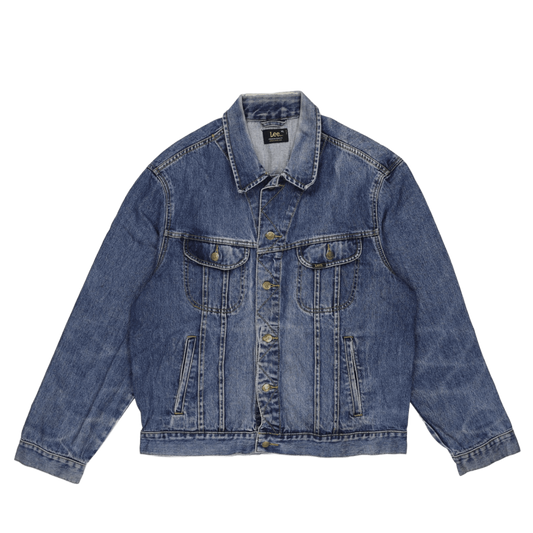 Lee Vintage Rider Denim Jacket Blue XL Cotton Mens