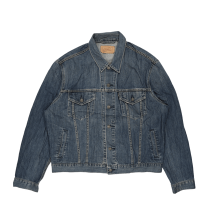 Levi's Vintage 70550 Denim Trucker Jacket Blue XL Cotton