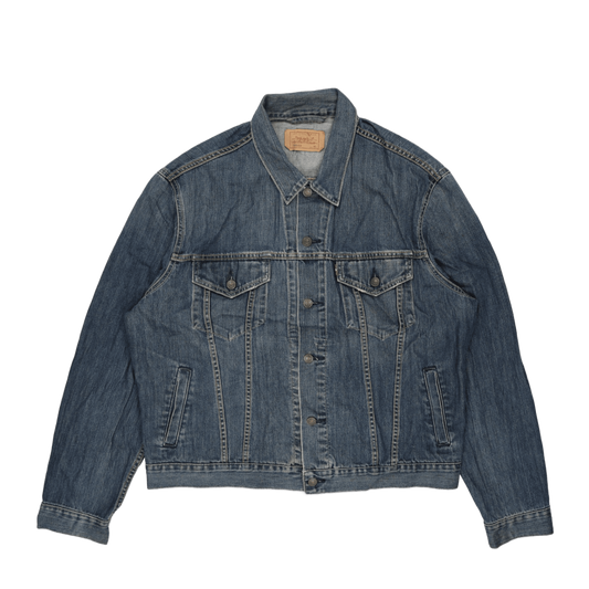Levi's Vintage 70550 Denim Trucker Jacket Blue XL Cotton