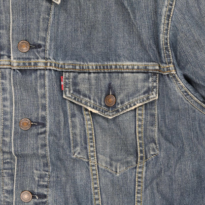 Levi's Vintage 70550 Denim Trucker Jacket Blue XL Cotton