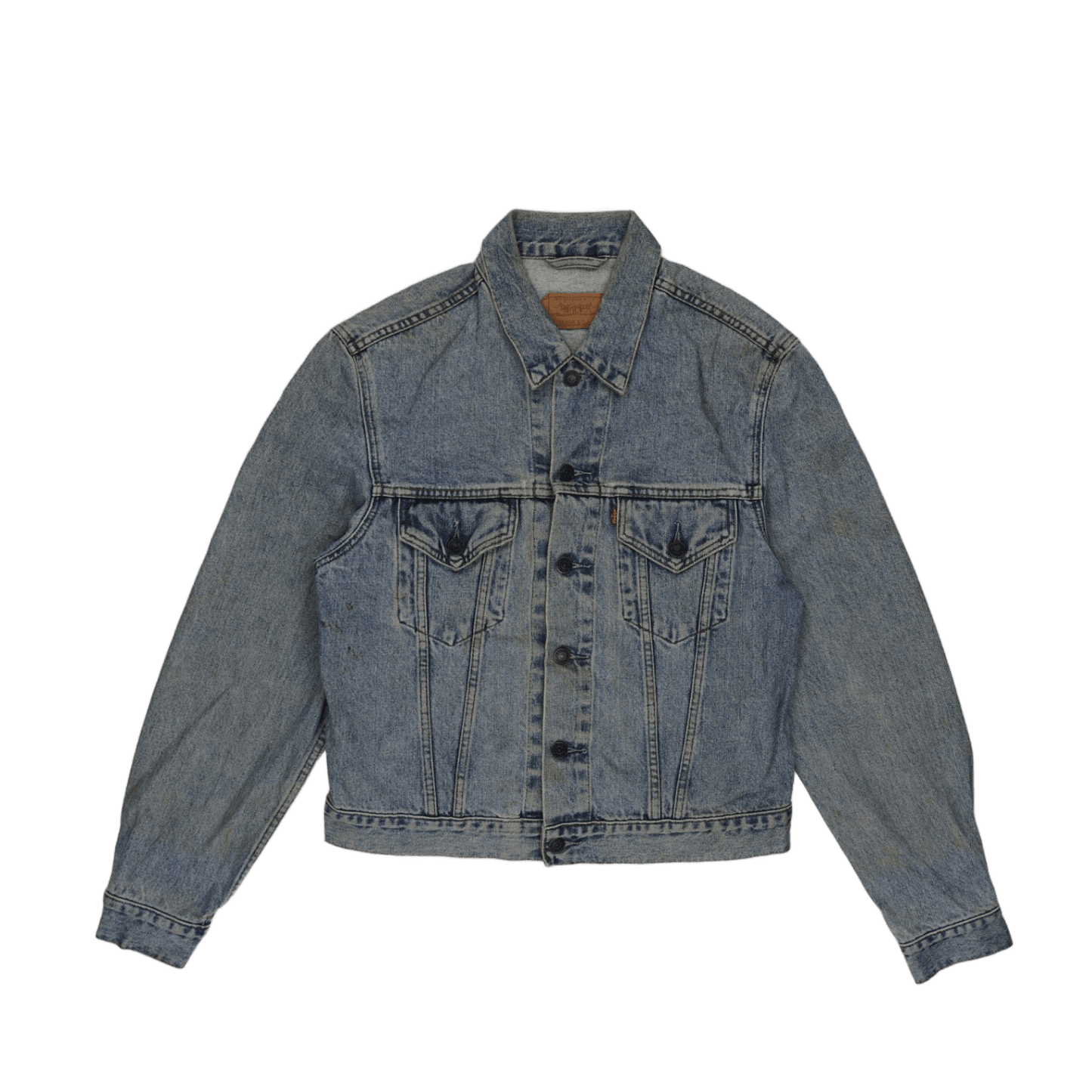Levi's Vintage 70500 Denim Trucker Jacket Blue Large Cotton