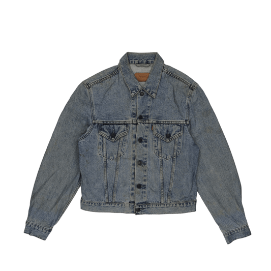 Levi's Vintage 70500 Denim Trucker Jacket Blue Large Cotton