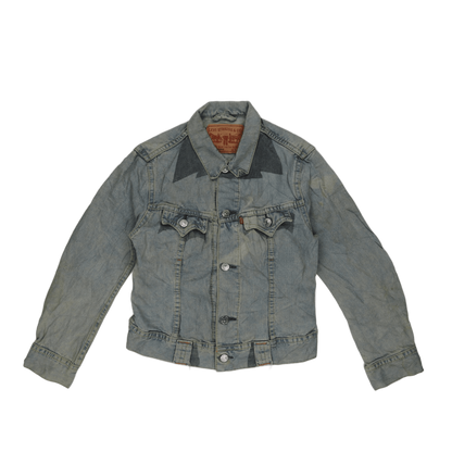 Levi's Vintage 70905 Light Blue Denim Jacket Large Cotton Collared