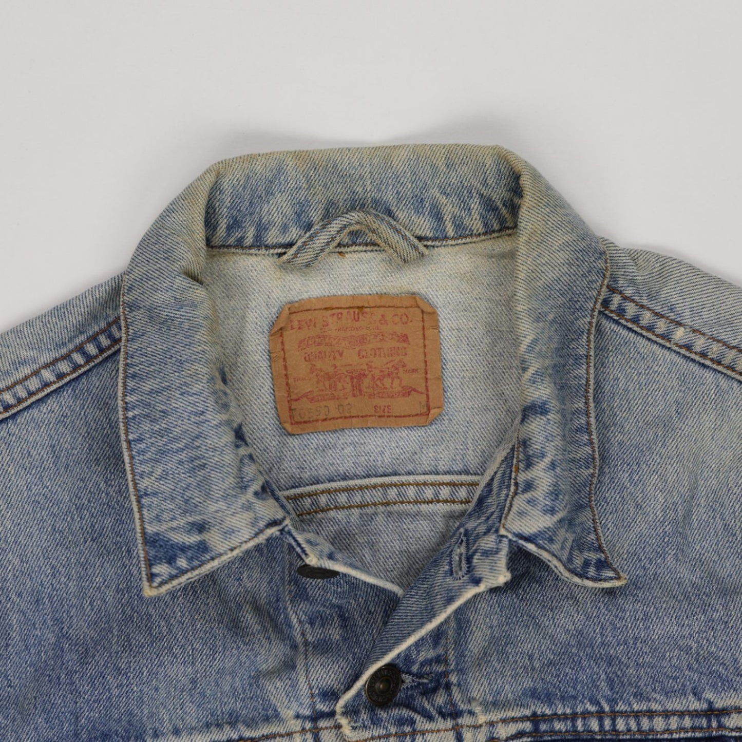 Levi's Vintage Denim Jacket Blue Medium Cotton