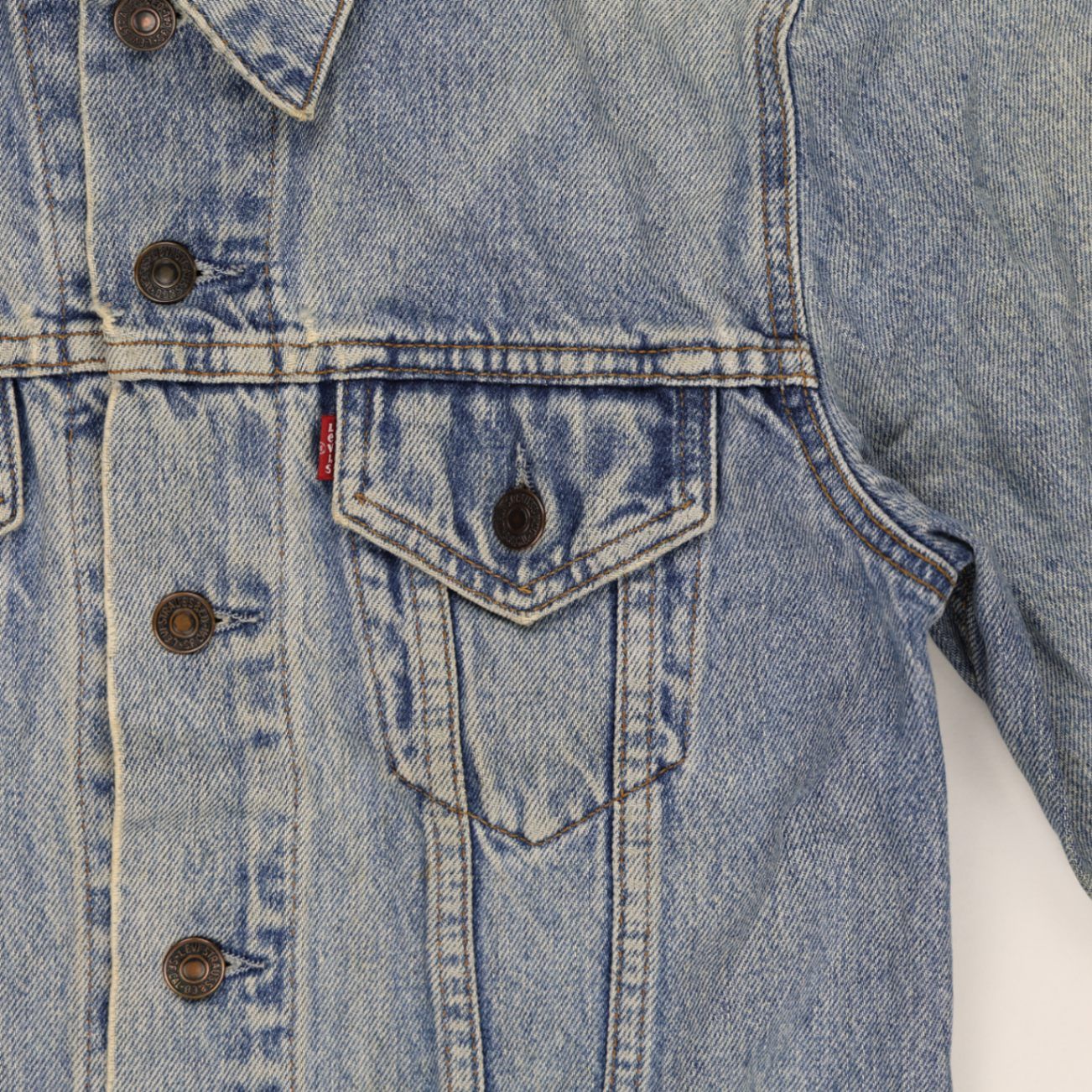 Levi's Vintage Denim Jacket Blue Medium Cotton