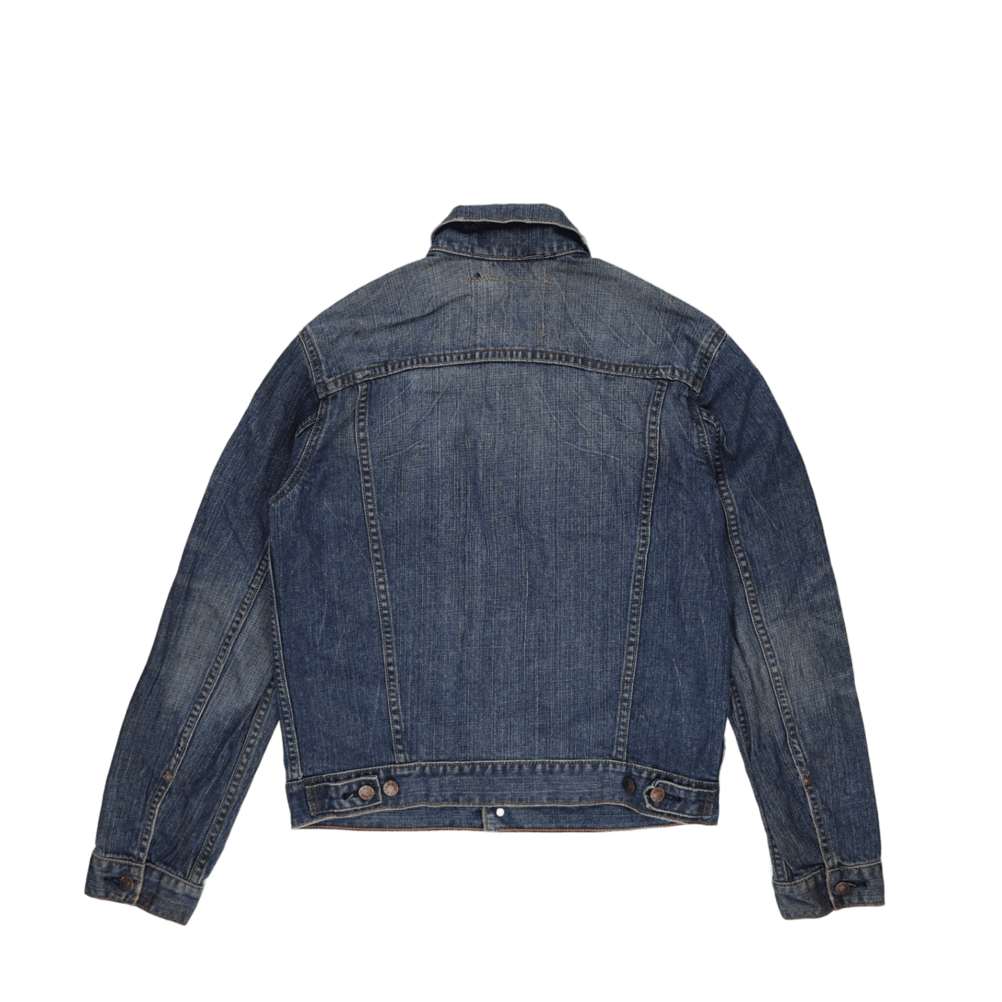 Levi's Slim Trucker Jacket Men's Vintage Blue Medium 100% Cotton