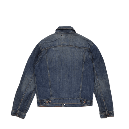 Levi's Slim Trucker Jacket Men's Vintage Blue Medium 100% Cotton