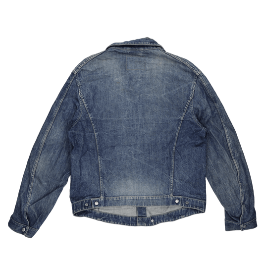 Levi's Engineered Jeans Vintage Denim Trucker Jacket Medium Blue XL Cotton