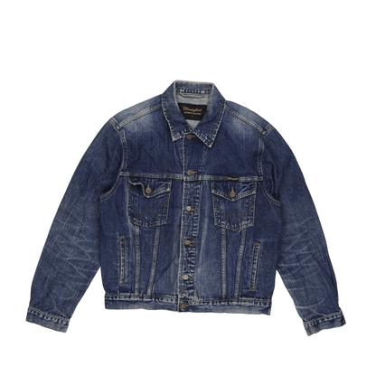 Wrangler Vintage Denim Jacket Blue Medium Cotton Men's Outerwear