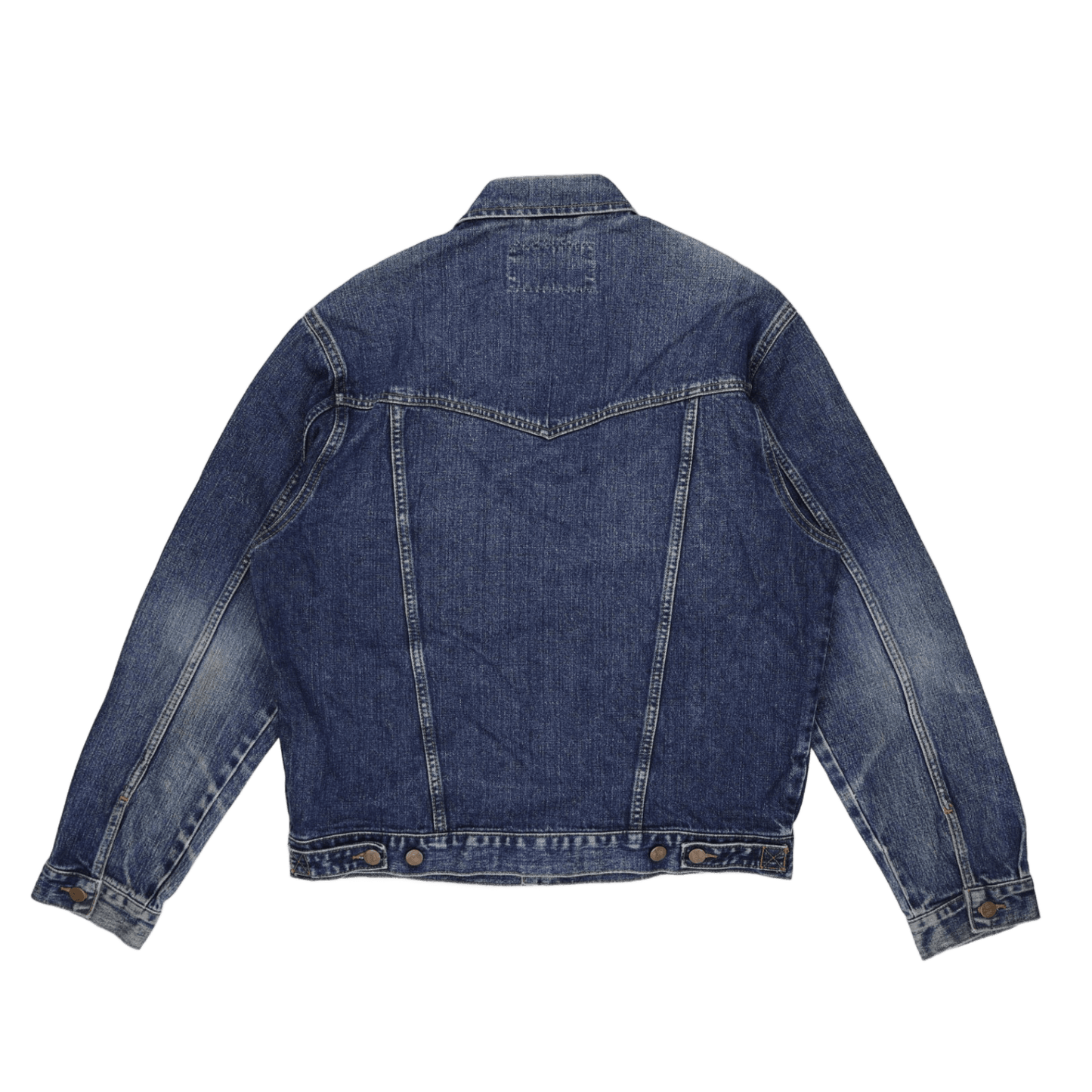 Wrangler Vintage Denim Jacket Blue Medium Cotton Men's Outerwear