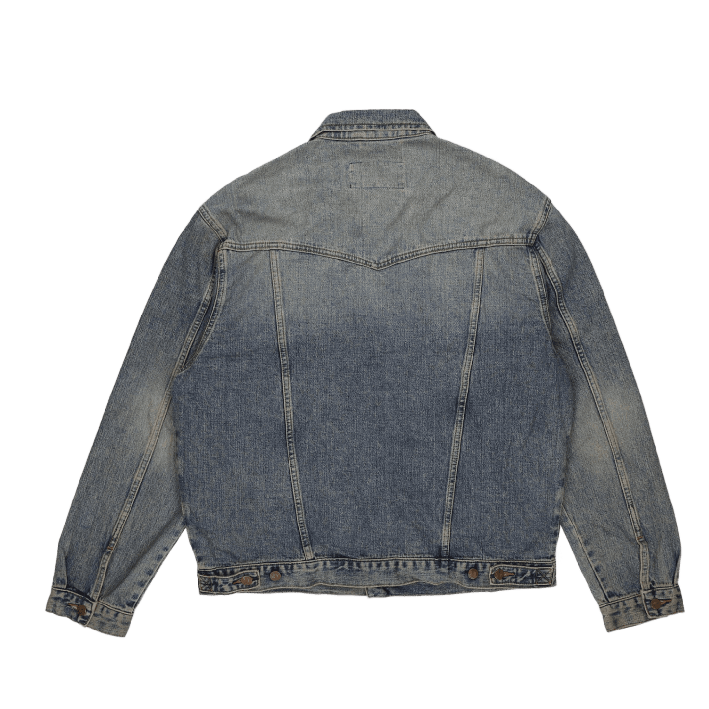 Wrangler Vintage Denim Jacket Blue XL 100% Cotton Collared