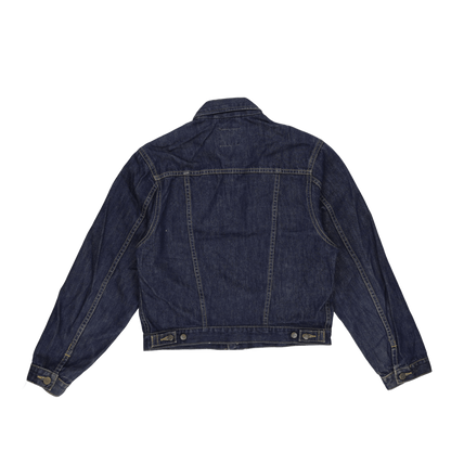 Lee Vintage Western Denim Jacket Blue Large 100 Percent Cotton Womens