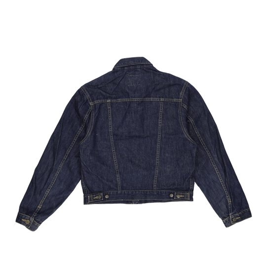 Lee Vintage Western Denim Jacket Blue Large 100 Percent Cotton Womens