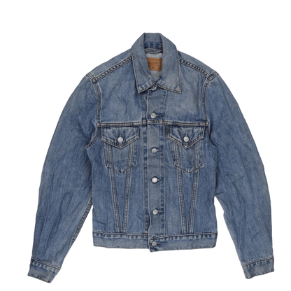 Levi's Vintage 70500 Trucker Jacket Indigo Blue Size Small 100% Cotton Unisex