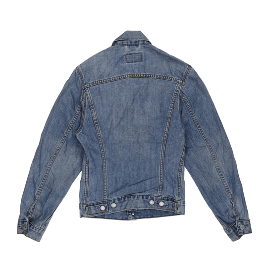 Levi's Vintage 70500 Trucker Jacket Indigo Blue Size Small 100% Cotton Unisex