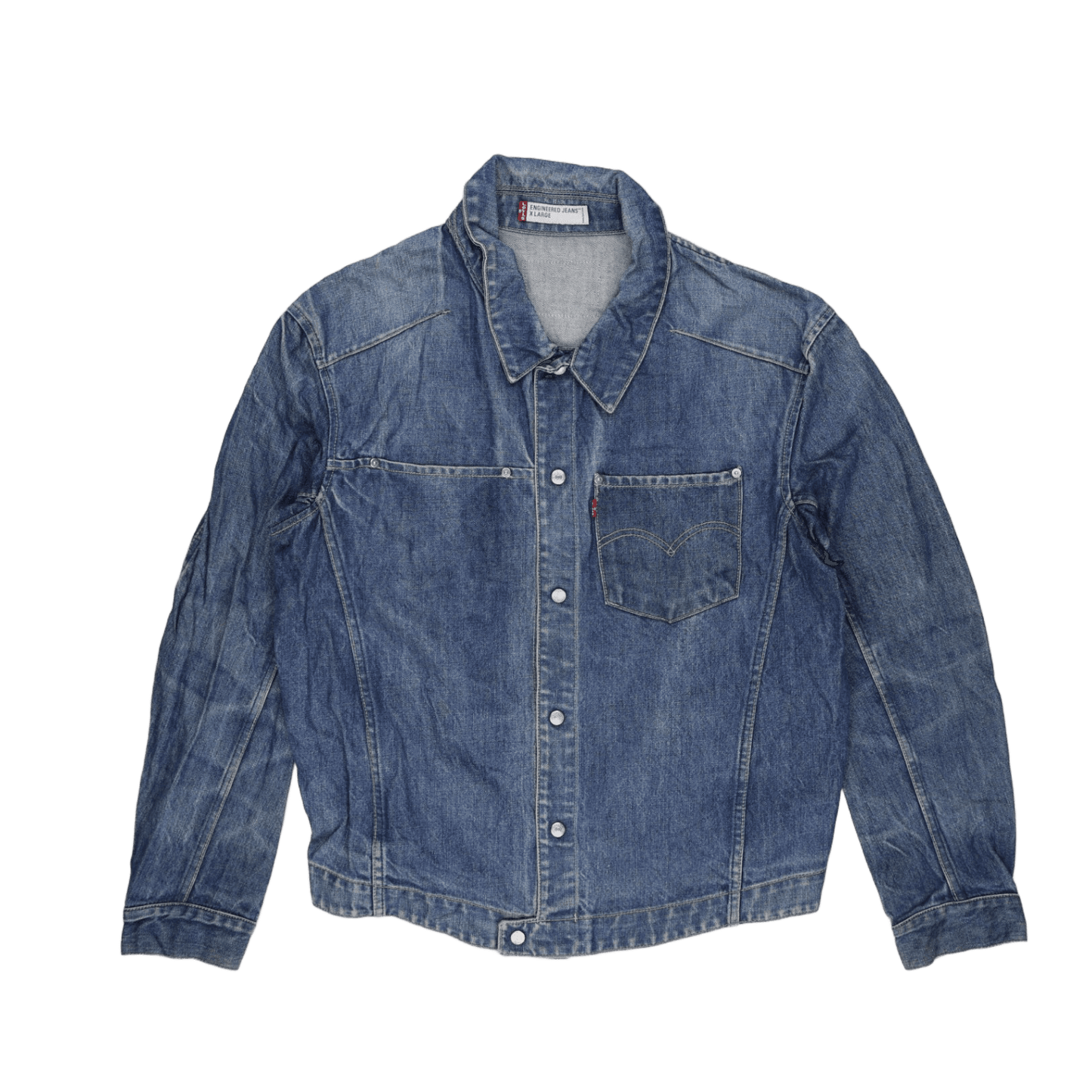 Levi's Engineered Jeans Vintage Denim Jacket Blue XL Cotton
