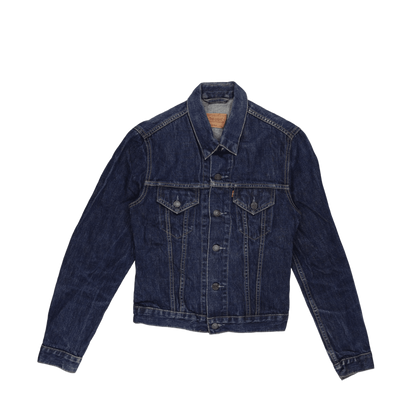 Levi's Women's Vintage Blue Denim Trucker Jacket Medium Cotton