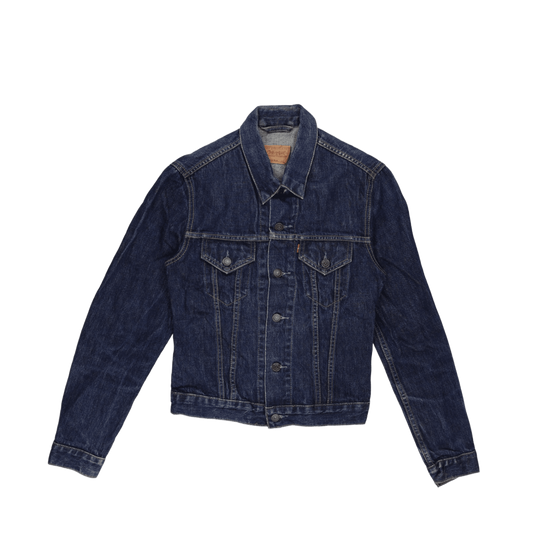 Levi's Women's Vintage Blue Denim Trucker Jacket Medium Cotton