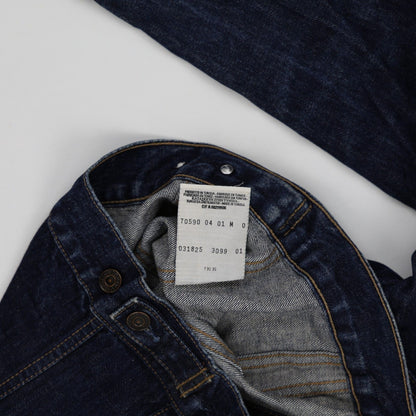 Levi's Women's Vintage Blue Denim Trucker Jacket Medium Cotton