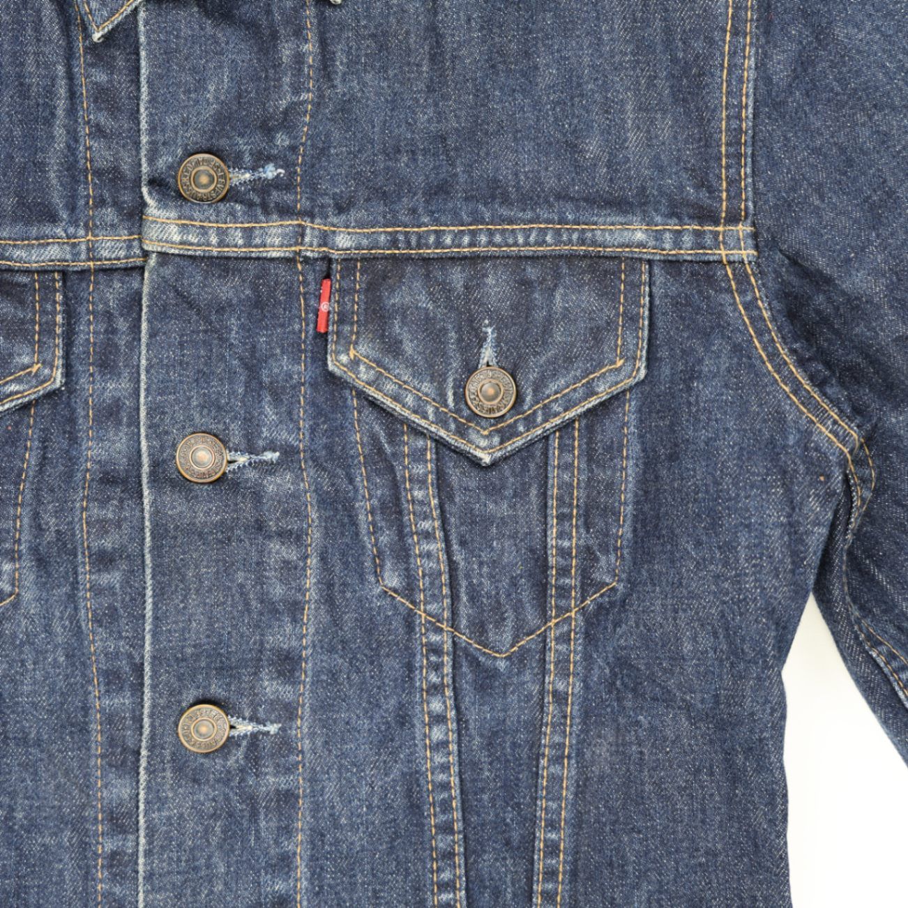 Levi's Women's Vintage Blue Denim Trucker Jacket Medium Cotton
