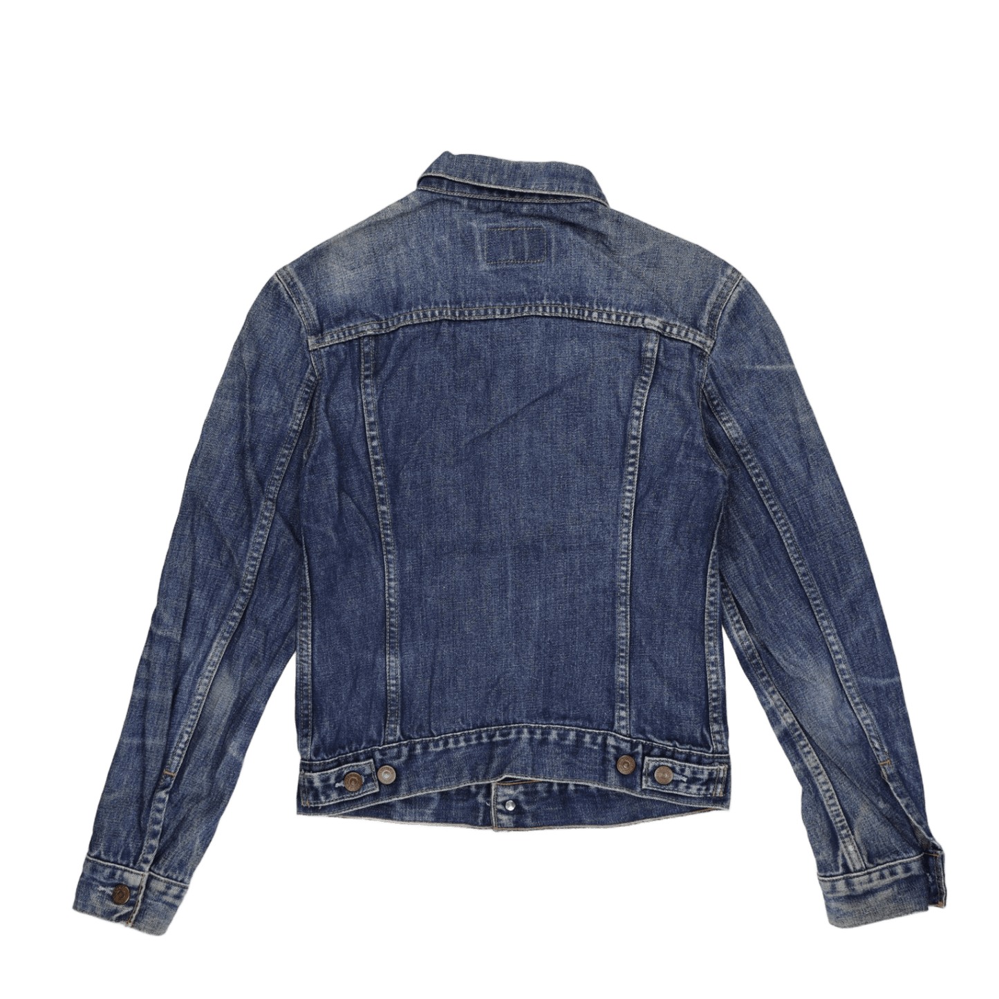 Levi's Vintage Blue Denim Trucker Jacket Size Small Cotton