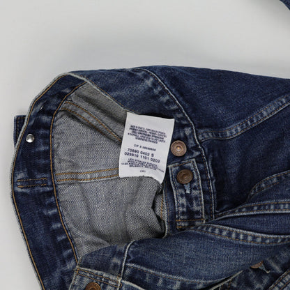 Levi's Vintage Blue Denim Trucker Jacket Size Small Cotton
