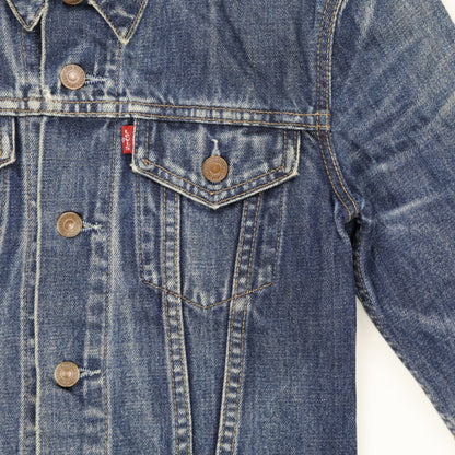 Levi's Vintage Blue Denim Trucker Jacket Size Small Cotton