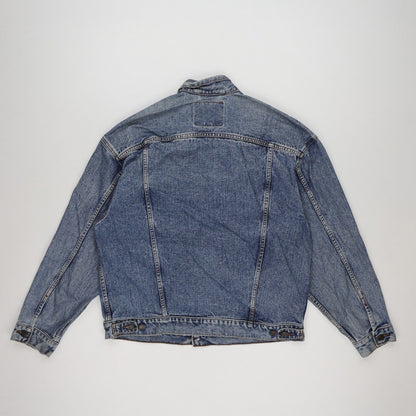 Levi's 70507 Vintage Blue Denim Jacket Large Cotton Collared