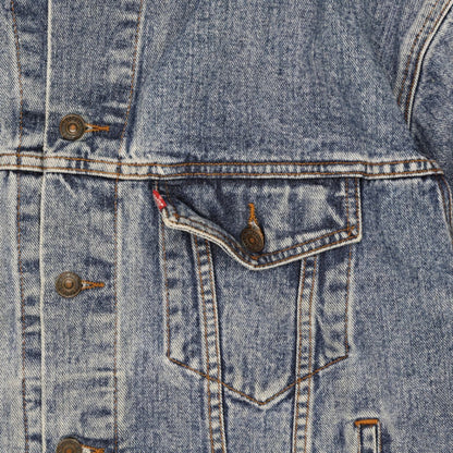 Levi's 70507 Vintage Blue Denim Jacket Large Cotton Collared