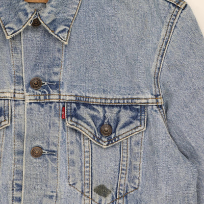 Levi's Vintage 70503 Light Blue Denim Jacket Size Small Cotton Classic Collared