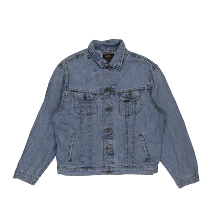 Lee Vintage Rider Denim Jacket Light Blue XL 100% Cotton