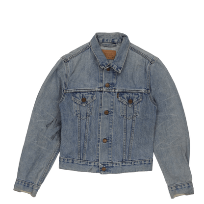Levi's 70590 Vintage Denim Jacket Light Blue XS Cotton Denim Collared