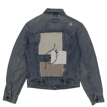 Levi's 70590 Vintage Denim Jacket Light Blue XS Cotton Denim Collared