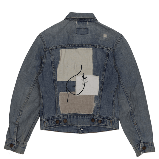 Levi's 70590 Vintage Denim Jacket Light Blue XS Cotton Denim Collared