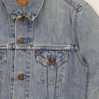 Levi's 70590 Vintage Denim Jacket Light Blue XS Cotton Denim Collared