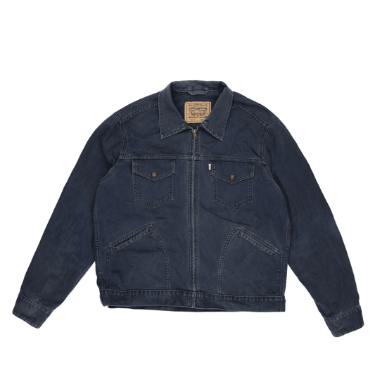 Levi's XXL 70509 Original Denim Jacket Navy Blue Cotton Vintage Collared