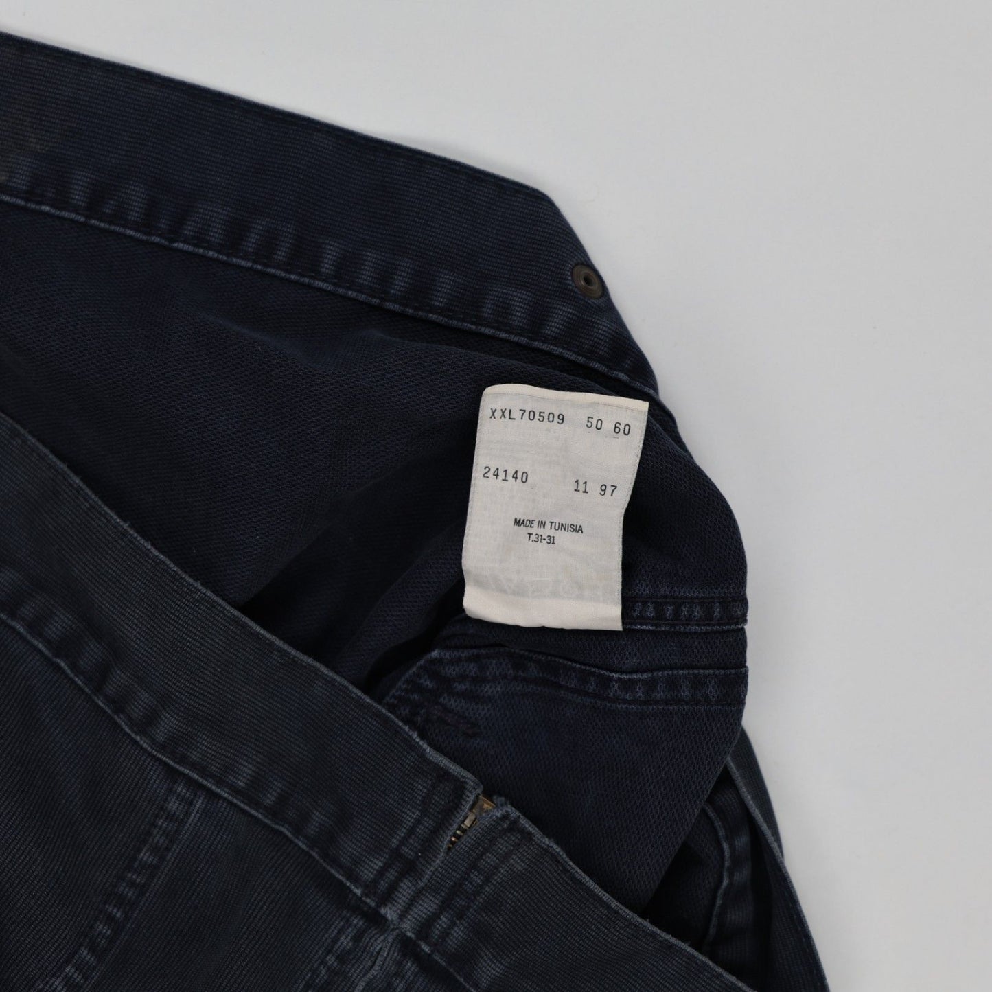 Levi's XXL 70509 Original Denim Jacket Navy Blue Cotton Vintage Collared