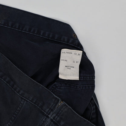 Levi's XXL 70509 Original Denim Jacket Navy Blue Cotton Vintage Collared