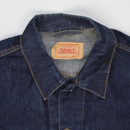 Levi's Vintage Blue Denim Trucker Jacket XL Men's Cotton