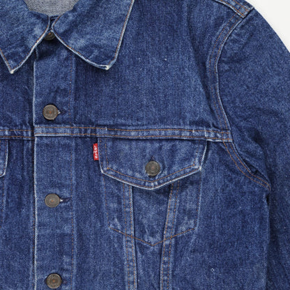Levi's Vintage Blue Denim Trucker Jacket Unisex Large Cotton