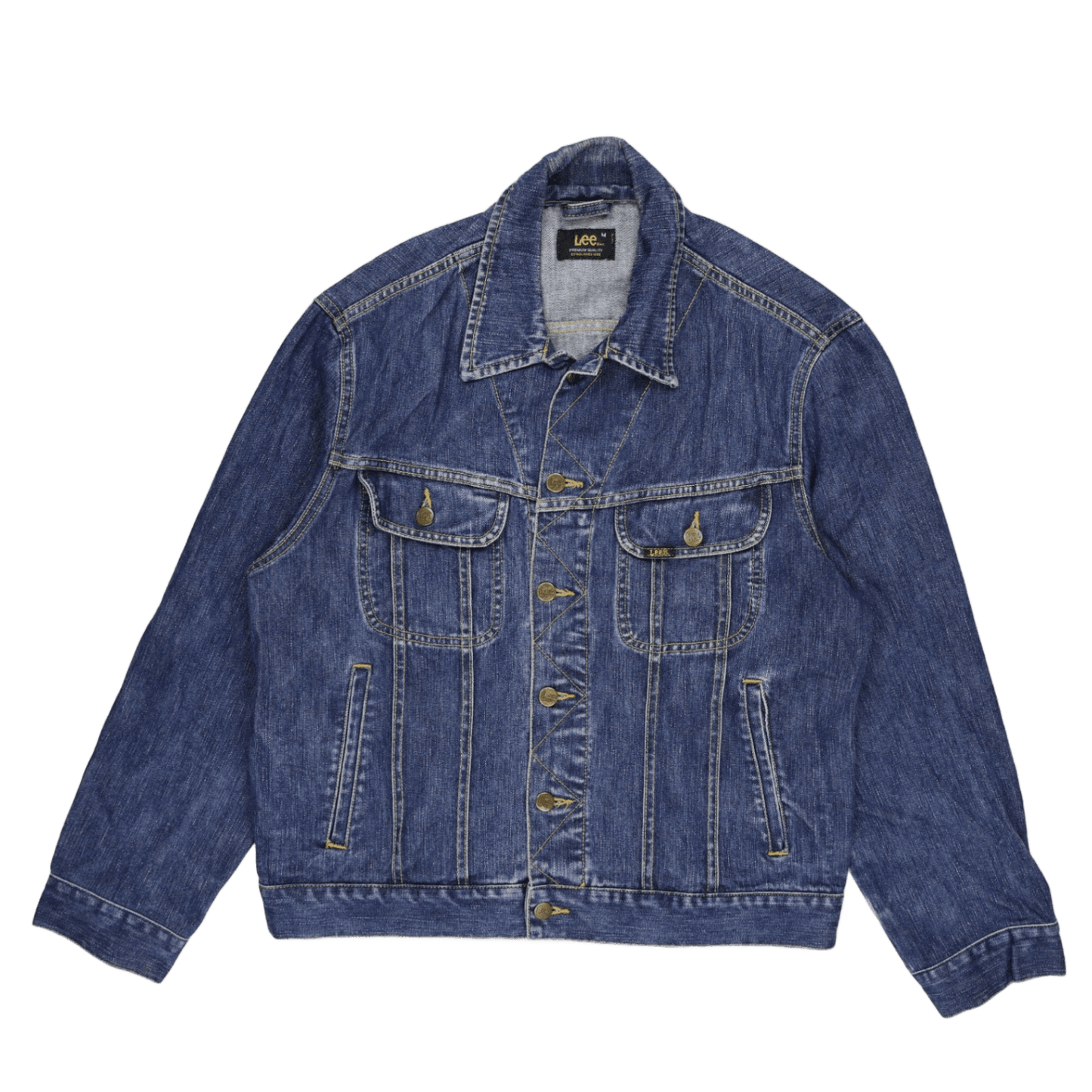 Lee Rider Vintage Denim Jacket Blue Medium Cotton