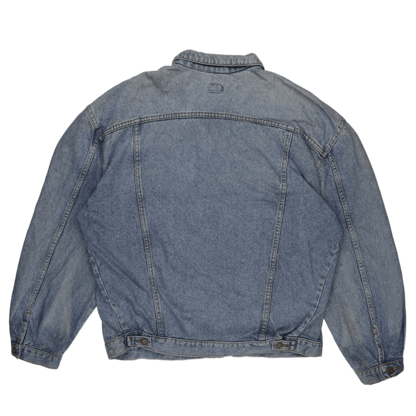 Lee Vintage Denim Jacket Light Blue Large Cotton Denim Collared