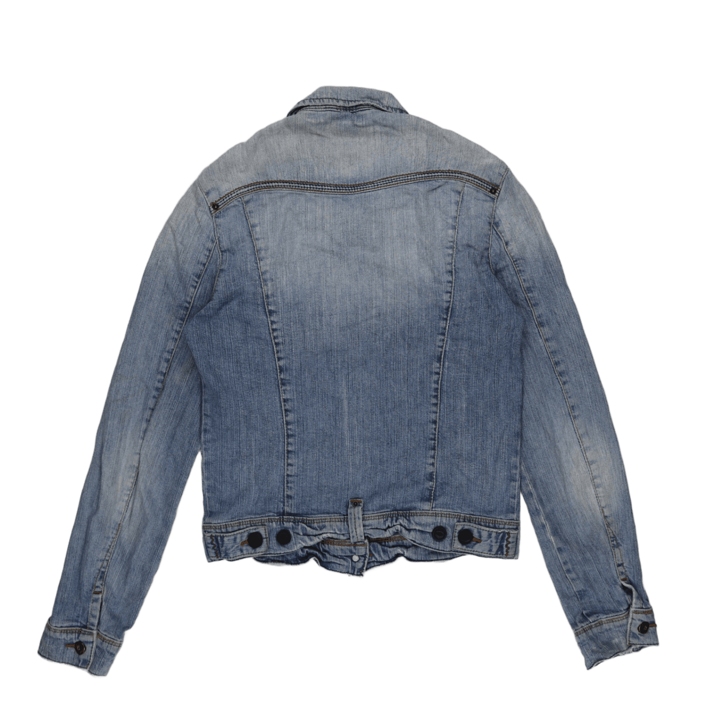 Lee Vintage Light Blue Denim Jacket Unisex Medium Cotton